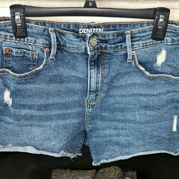 Denizen From Levis High-Rise Jean Shorts Size 6 - Picture 2 of 9